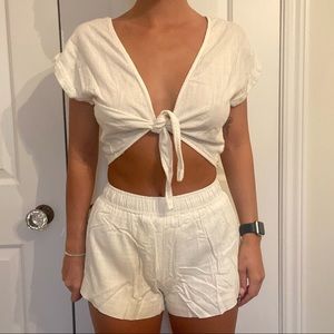 Princess Polly Two Piece Linen Set